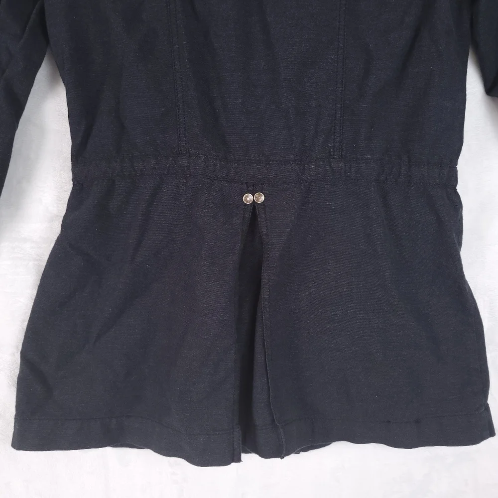 Cabi Jacket Gray Military Utility Weekend Anorak Cotton XS 209
